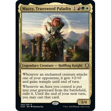 Image for Mazzy, Truesword Paladin (283) (CLB) - Magic: The Gathering