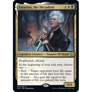 Image for Astarion, the Decadent (265) (CLB) - Magic: The Gathering