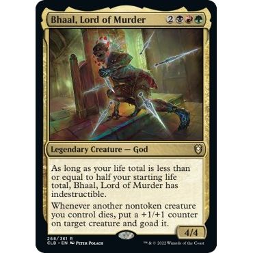 Image for Bhaal, Lord of Murder (268) (CLB) - Magic: The Gathering