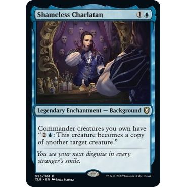 Image for Shameless Charlatan (96) (CLB) - Magic: The Gathering