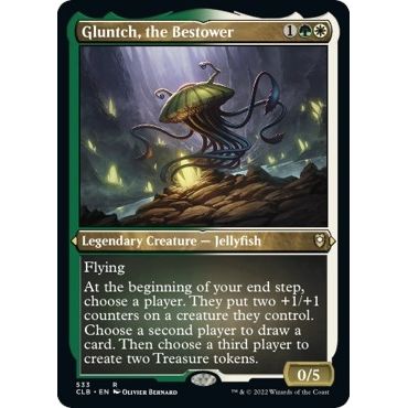 Image for Gluntch, the Bestower (Foil Etched) (533) (CLB) - Magic: The Gathering