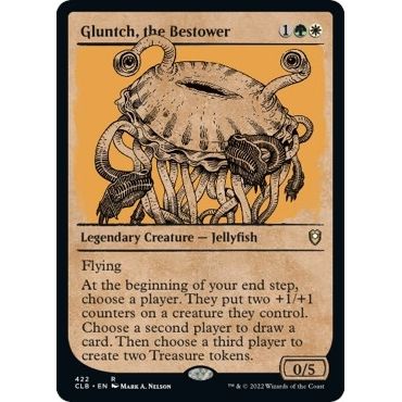 Image for Gluntch, the Bestower (Showcase) (422) (CLB) - Magic: The Gathering