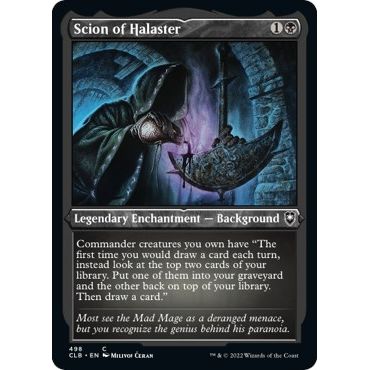 Image for Scion of Halaster (Foil Etched) (498) (CLB) - Magic: The Gathering