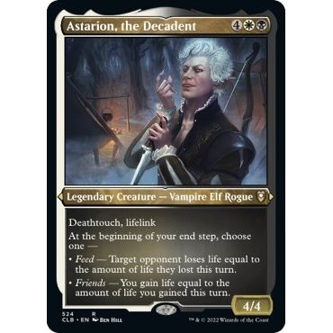Image for Astarion, the Decadent (Foil Etched) (524) (CLB) - Magic: The Gathering