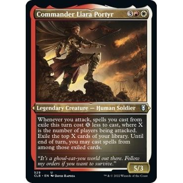Image for Commander Liara Portyr (Foil Etched) (529) (CLB) - Magic: The Gathering