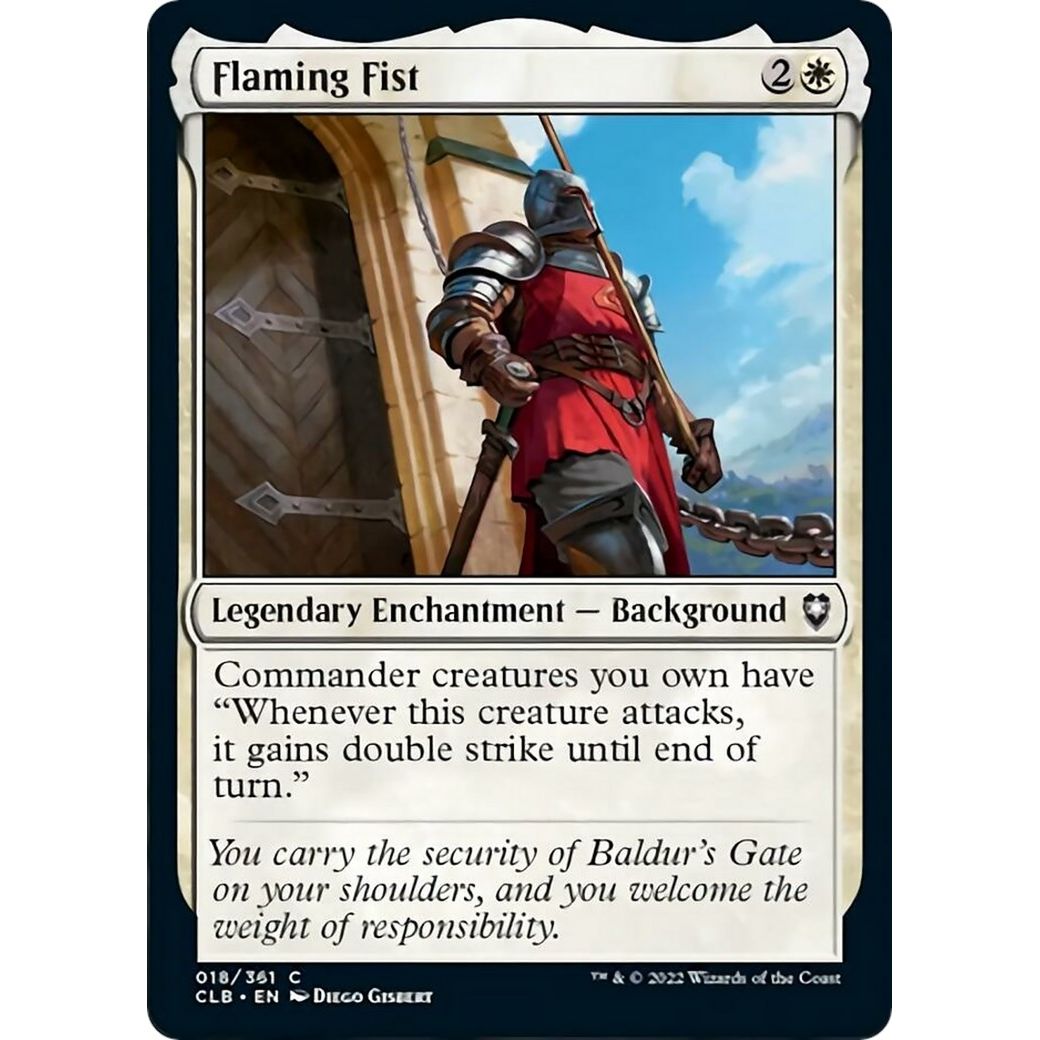 Image for Flaming Fist (18) (CLB) - Magic: The Gathering
