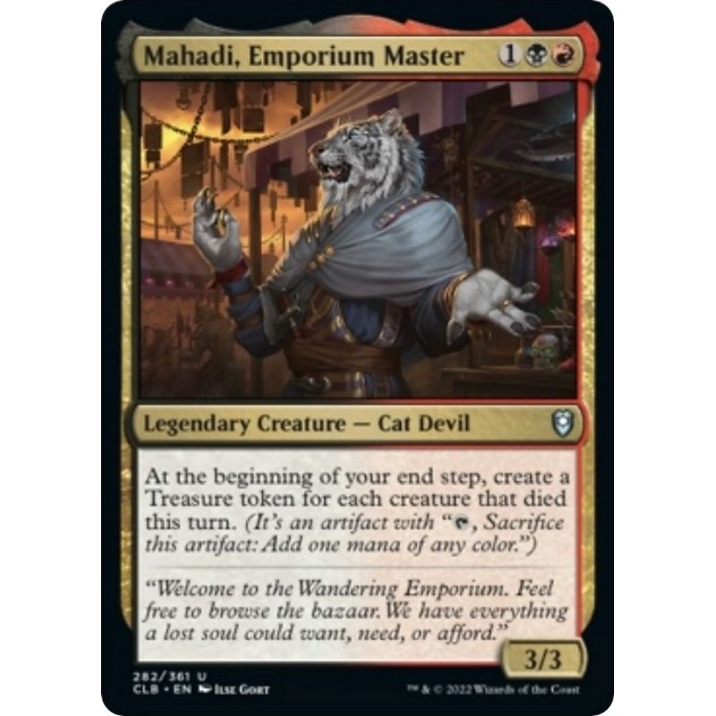Image for Mahadi, Emporium Master (282) (CLB) - Magic: The Gathering