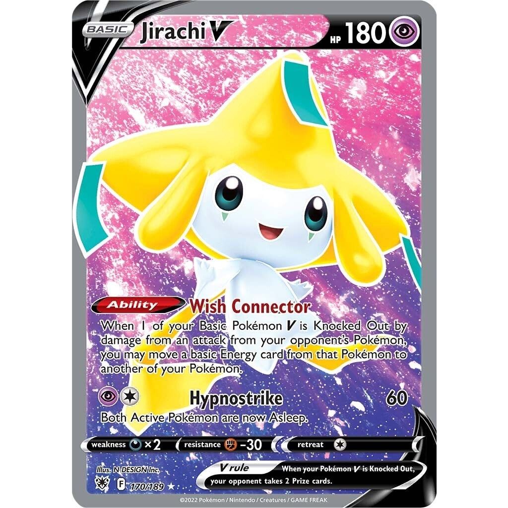 Image for Jirachi V (Full Art) (170/189) (SWSH10) - Pokemon
