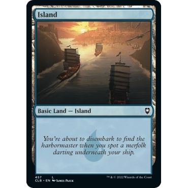 Image for Island (457) (457) (CLB) - Magic: The Gathering