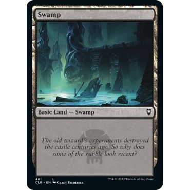 Image for Swamp (461) (461) (CLB) - Magic: The Gathering