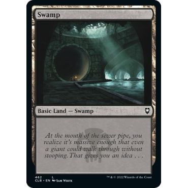 Image for Swamp (462) (462) (CLB) - Magic: The Gathering