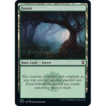 Image for Forest (469) (469) (CLB) - Magic: The Gathering