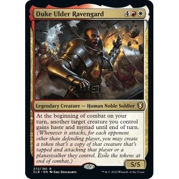 Image for Duke Ulder Ravengard (272) (CLB) - Magic: The Gathering