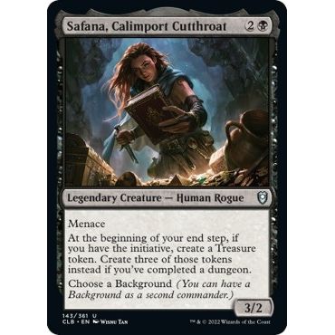 Image for Safana, Calimport Cutthroat (143) (CLB) - Magic: The Gathering