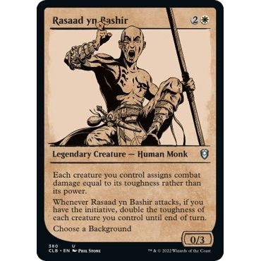 Image for Rasaad yn Bashir (Showcase) (380) (CLB) - Magic: The Gathering
