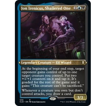 Image for Jon Irenicus, Shattered One (Foil Etched) (536) (CLB) - Magic: The Gathering