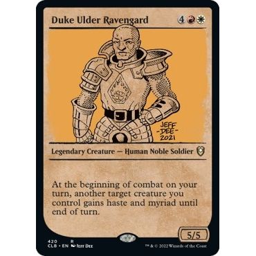 Image for Duke Ulder Ravengard (Showcase) (420) (CLB) - Magic: The Gathering
