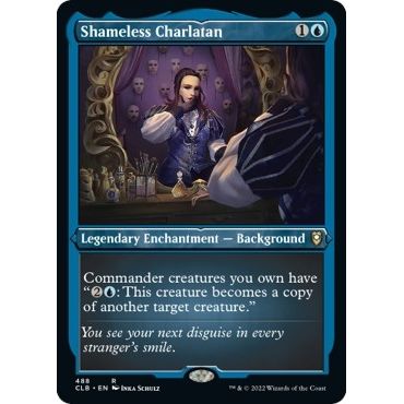 Image for Shameless Charlatan (Foil Etched) (488) (CLB) - Magic: The Gathering