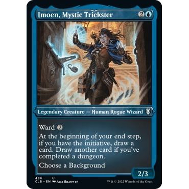 Image for Imoen, Mystic Trickster (Foil Etched) (486) (CLB) - Magic: The Gathering