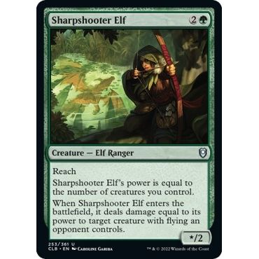 Image for Sharpshooter Elf (253) (CLB) - Magic: The Gathering