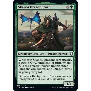 Image for Skanos Dragonheart (255) (CLB) - Magic: The Gathering