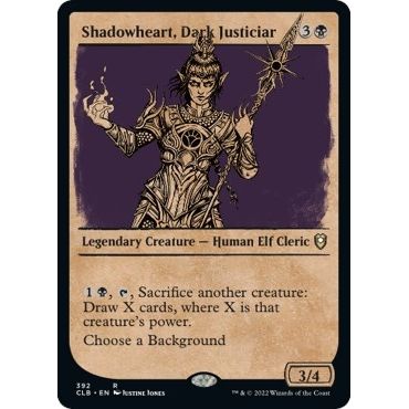 Image for Shadowheart, Dark Justiciar (Showcase) (392) (CLB) - Magic: The Gathering