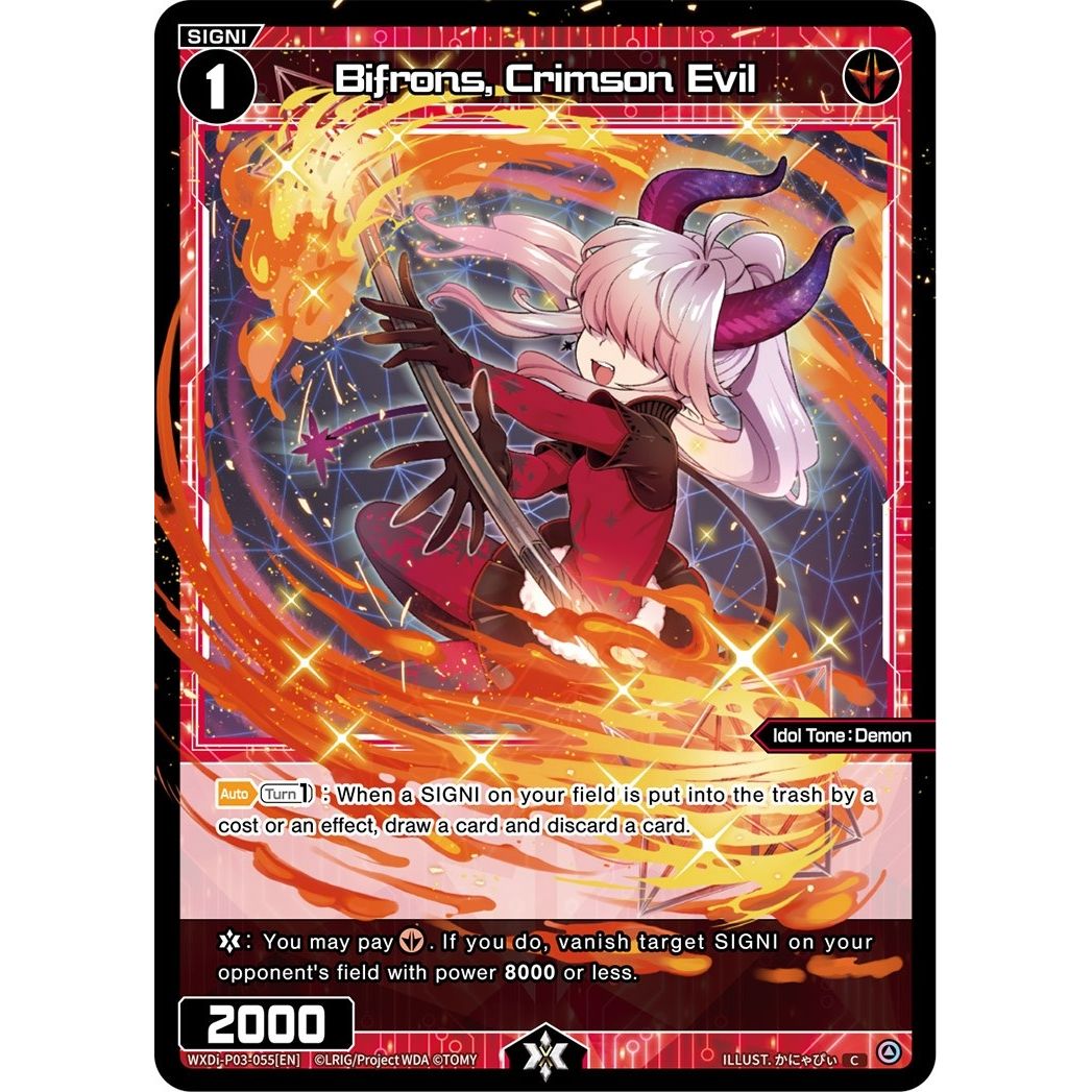 Image for Bifrons, Crimson Evil (WXDi-P03-055[EN]) (WXDi-P03) - WIXOSS