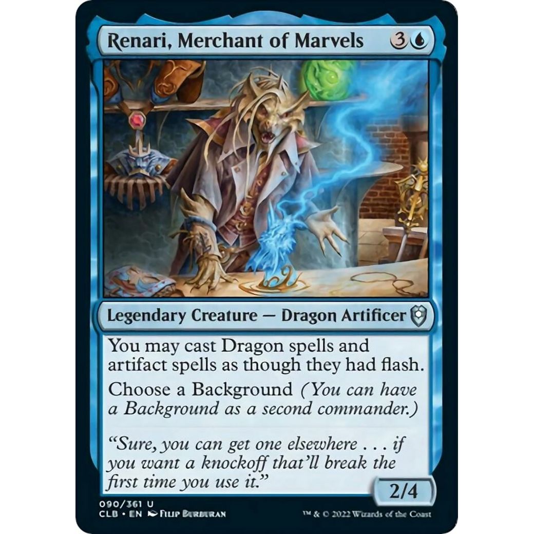 Image for Renari, Merchant of Marvels (90) (CLB) - Magic: The Gathering
