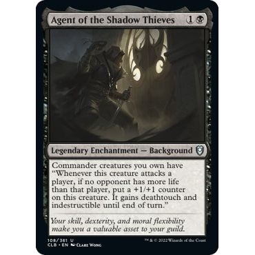 Image for Agent of the Shadow Thieves (108) (CLB) - Magic: The Gathering