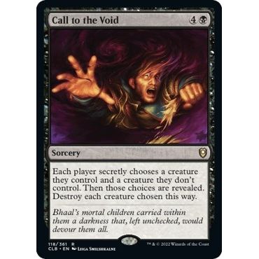 Image for Call to the Void (118) (CLB) - Magic: The Gathering