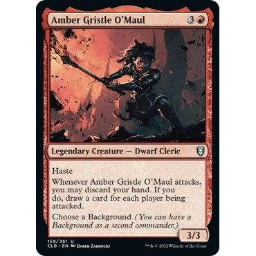 Image for Amber Gristle O'Maul (159) (CLB) - Magic: The Gathering