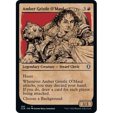 Image for Amber Gristle O'Maul (Showcase) (395) (CLB) - Magic: The Gathering