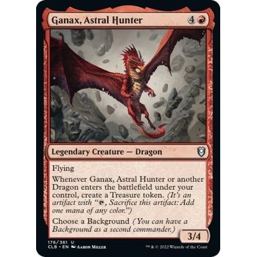 Image for Ganax, Astral Hunter (176) (CLB) - Magic: The Gathering