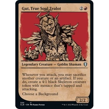 Image for Gut, True Soul Zealot (Showcase) (399) (CLB) - Magic: The Gathering