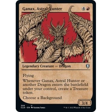 Image for Ganax, Astral Hunter (Showcase) (398) (CLB) - Magic: The Gathering
