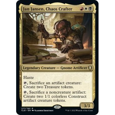 Image for Jan Jansen, Chaos Crafter (277) (CLB) - Magic: The Gathering