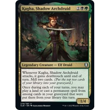 Image for Kagha, Shadow Archdruid (279) (CLB) - Magic: The Gathering
