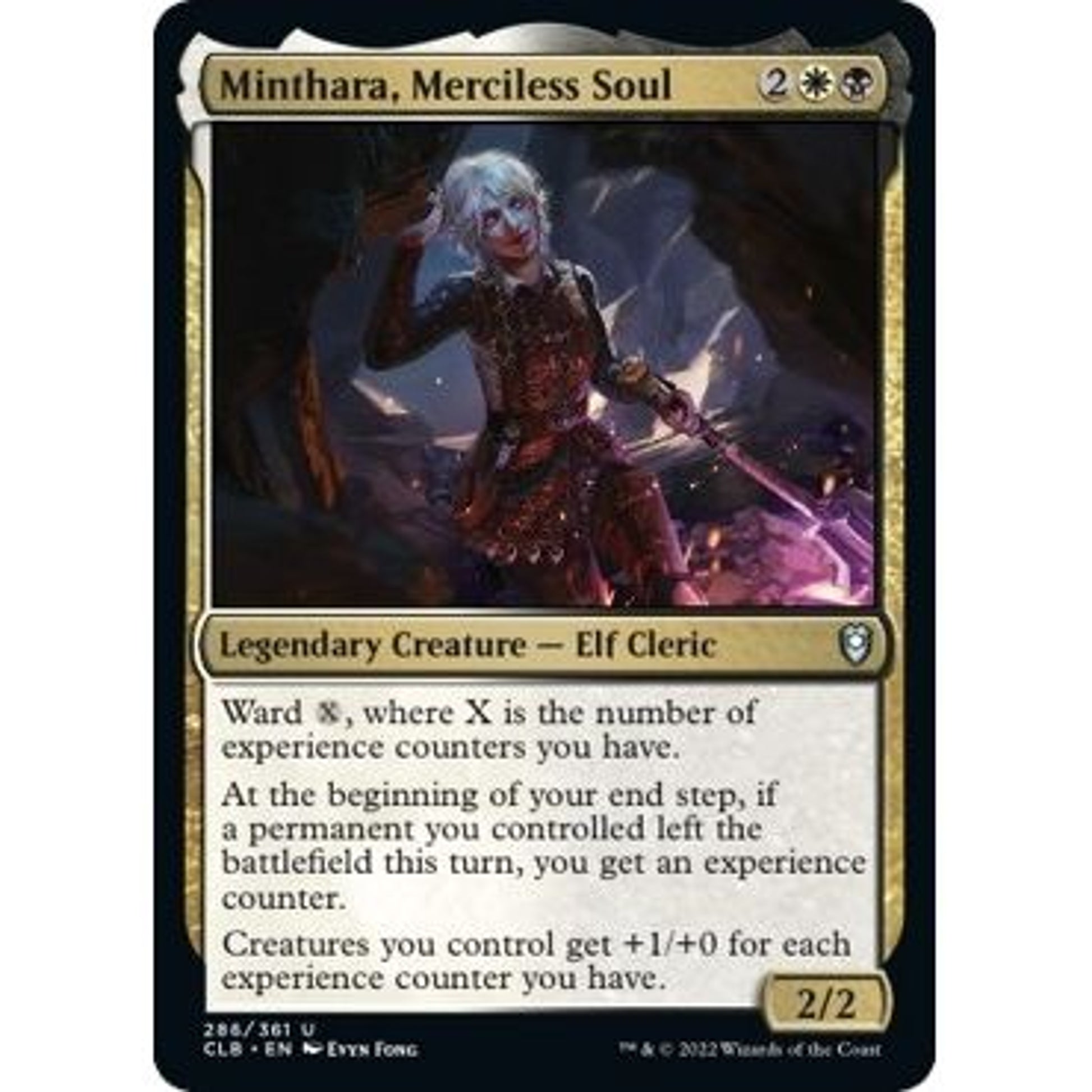 Image for Minthara, Merciless Soul (286) (CLB) - Magic: The Gathering
