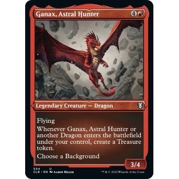 Image for Ganax, Astral Hunter (Foil Etched) (504) (CLB) - Magic: The Gathering