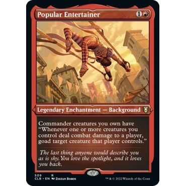 Image for Popular Entertainer (Foil Etched) (509) (CLB) - Magic: The Gathering