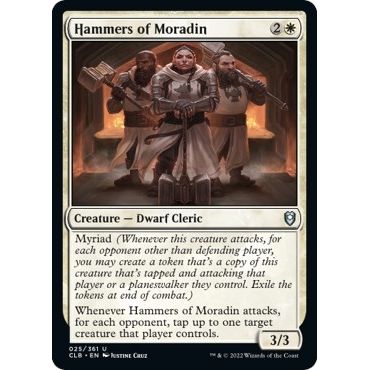 Image for Hammers of Moradin (25) (CLB) - Magic: The Gathering