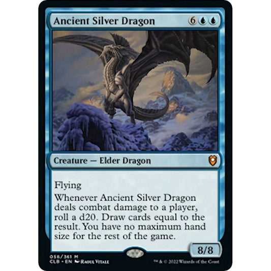 Image for Ancient Silver Dragon (56) (CLB) - Magic: The Gathering