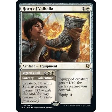 Image for Horn of Valhalla (26) (CLB) - Magic: The Gathering