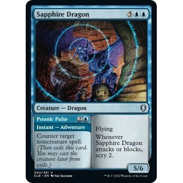 Image for Sapphire Dragon (94) (CLB) - Magic: The Gathering