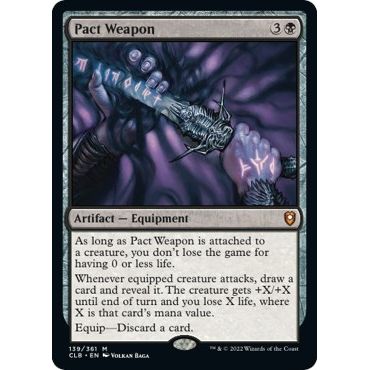 Image for Pact Weapon (139) (CLB) - Magic: The Gathering