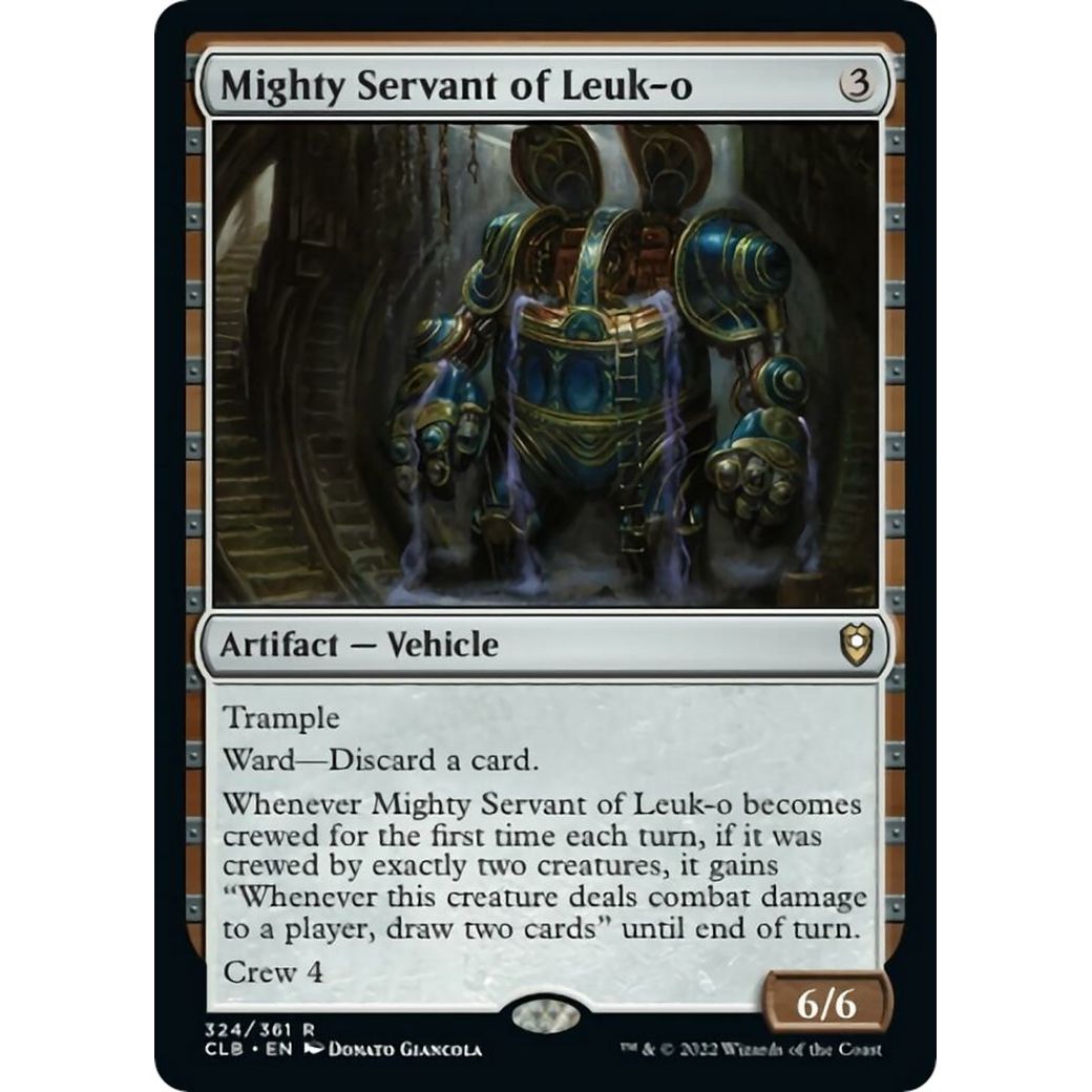 Image for Mighty Servant of Leuk-o (324) (CLB) - Magic: The Gathering