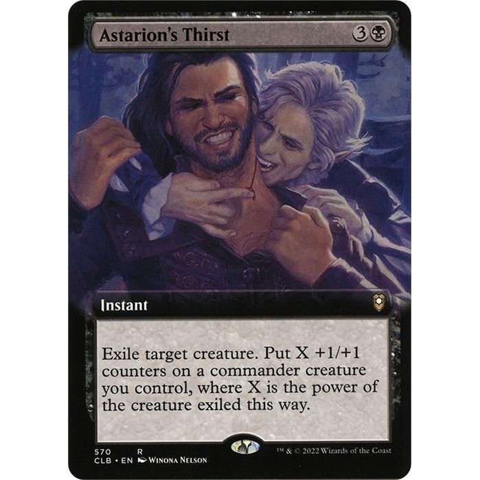 Image for Astarion's Thirst (Extended Art) (570) (CLB) - Magic: The Gathering