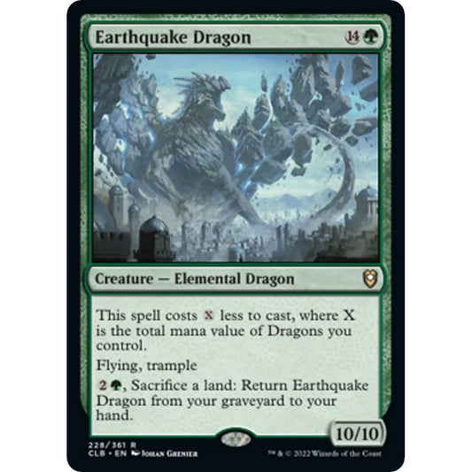 Image for Earthquake Dragon (228) (CLB) - Magic: The Gathering