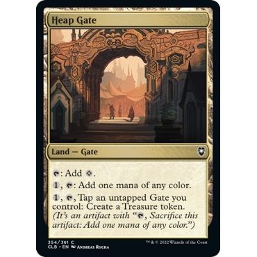 Image for Heap Gate (354) (CLB) - Magic: The Gathering