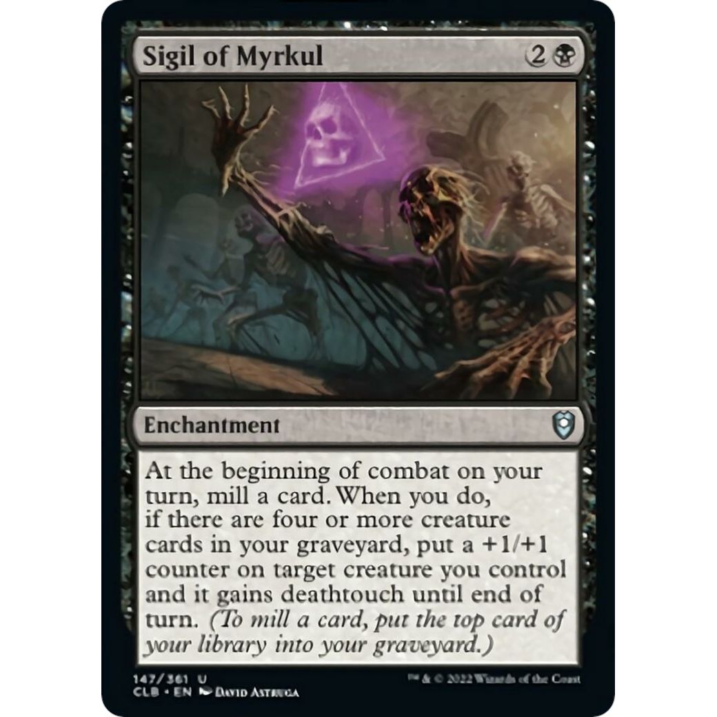 Image for Sigil of Myrkul (147) (CLB) - Magic: The Gathering